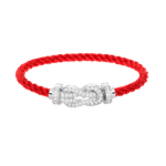 [Eternal Jewelry]CHANCE LARGE 8 FIGURE BUCKLE FULL DIAMOND BRACELET SILVER - Image 11