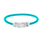 [Eternal Jewelry]CHANCE LARGE 8 FIGURE BUCKLE FULL DIAMOND BRACELET SILVER - Image 6