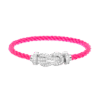 [Eternal Jewelry]CHANCE LARGE 8 FIGURE BUCKLE FULL DIAMOND BRACELET SILVER - Image 10
