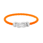 [Eternal Jewelry]CHANCE LARGE 8 FIGURE BUCKLE FULL DIAMOND BRACELET SILVER - Image 5