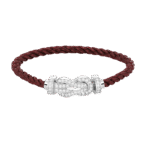 [Eternal Jewelry]CHANCE LARGE 8 FIGURE BUCKLE FULL DIAMOND BRACELET SILVER - Image 4