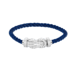 [Eternal Jewelry]CHANCE LARGE 8 FIGURE BUCKLE FULL DIAMOND BRACELET SILVER - Image 9