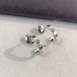 [Eternal Jewelry]LOVE EARRINGS 2.65MM SILVER - Image 3