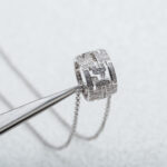 [Eternal Jewelry]PARENTESI NECKLACE SILVER DIAMOND - Image 3