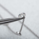 [Eternal Jewelry]PARENTESI NECKLACE SILVER DIAMOND - Image 6