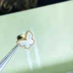 [Eternal Jewelry]SWEET BUTTERFLY MOP EARSTUDS - Image 7