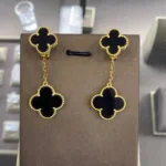 [Eternal Jewelry]CLOVER 2 MOTIFS  EARRINGS (MULTIPLE CHOICESC