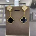 [Eternal Jewelry]CLOVER  2 MOTIFS  DIAMOND  EARRINGS (MULTIPLE CHOICES?¡ä - Image 3