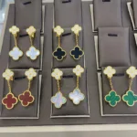[Eternal Jewelry]CLOVER  2 MOTIFS  DIAMOND  EARRINGS (MULTIPLE CHOICES?¡ä - Image 6