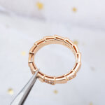 [Eternal Jewelry]SERPENTI RING PINK GOLD  3MM - Image 4