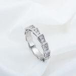 [Eternal Jewelry]SERPENTI RING SILVER DIAMOND PAVED 3MM - Image 6