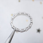 [Eternal Jewelry]SERPENTI RING SILVER DIAMOND PAVED 3MM - Image 7