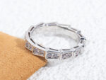 [Eternal Jewelry]SERPENTI RING SILVER DIAMOND PAVED 3MM - Image 8