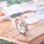 [Eternal Jewelry]SERPENTI RING SILVER DIAMOND PAVED 3MM - Image 9
