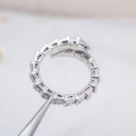 [Eternal Jewelry]SERPENTI RING SILVER DIAMOND PAVED 4MM - Image 6