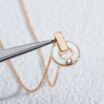 [Eternal Jewelry]GARI NECKLACE PINK GOLD MOP - Image 5