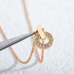 [Eternal Jewelry]GARI NECKLACE PINK GOLD DIAMOND - Image 5