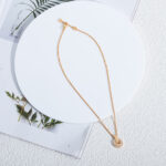 [Eternal Jewelry]GARI NECKLACE PINK GOLD DIAMOND - Image 6