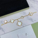 [Eternal Jewelry]MAGIC CLOVER MOP GOLD BRACELET 5 MOTIFS - Image 3