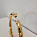 [Eternal Jewelry]PANTHERE GOLD OPEN BRACELET - Image 5