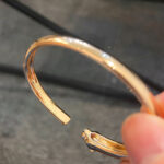 [Eternal Jewelry]PANTHERE GOLD OPEN BRACELET - Image 8