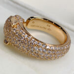 [Eternal Jewelry]PANTHERE PINK GOLD DIAMOND RING - Image 8