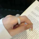 [Eternal Jewelry]PANTHERE 5.5MM ALL DIAMOND RING - Image 3