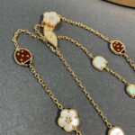 [Eternal Jewelry]LUCKY SPRING 15 MOTIFS GOLD NECKLACE - Image 4
