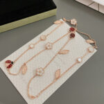 [Eternal Jewelry]LUCKY SPRING 15 MOTIFS ROSE GOLD NECKLACE - Image 3