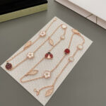 [Eternal Jewelry]LUCKY SPRING 15 MOTIFS ROSE GOLD NECKLACE - Image 9