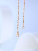 [Eternal Jewelry]H CAGE PINK GOLD NECKLACE - Image 6