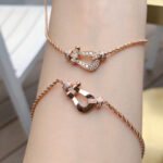 [Eternal Jewelry]FORCE 10 PINK GOLD DIAMOND NECKLACE - Image 6