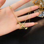 [Eternal Jewelry]LOUISETTE GOLD NECKLACE - Image 4