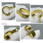 [Eternal Jewelry]LOVE 5.5MM 1 DIAMOND EARRINGS - Image 6