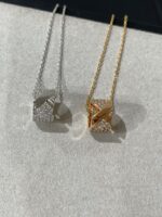[Eternal Jewelry]LIENS EVIDENCE DIAMOND PAVED NECKLACE - Image 8