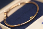 [Eternal Jewelry]IDYLLE PINK GOLD OPEN BRACELET DIAMOND PAVED - Image 8