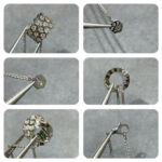 [Eternal Jewelry]BEE LOVE DIAMOND PAVED 3 ROW NECKLACE - Image 7