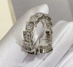 [Eternal Jewelry]SERPENTI LARGE RING SILVER DIAMOND PAVED - Image 5