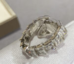 [Eternal Jewelry]SERPENTI LARGE RING SILVER DIAMOND PAVED - Image 9