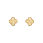 [Eternal Jewelry]CLOVER MINI 9.5MM LASER EARRINGS - Image 2
