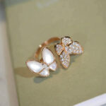 [Eternal Jewelry]TWIN BUTTERFLY DIAMOND MOP RING - Image 3