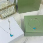 [Eternal Jewelry]BUTTERFLY TURQUOISE BUTTERFLY BRACELET SILVER - Image 3