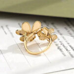 [Eternal Jewelry]CLOVER COMOS GOLD DIAMOND RING - Image 6