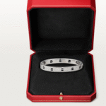 [Eternal Jewelry]LOVE BRACELET 6.1MM DIAMOND-PAVED CERAMIC - Image 4
