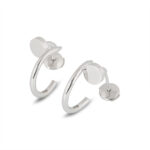 [Eternal Jewelry]JUSTE EARRINGS SILVER - Image 2