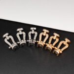 [Eternal Jewelry]FORCE LARGE HORSESHOE HALF DIAMOND BRACELET SILVER - Image 15