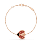 [Eternal Jewelry]LUCKY SPRING 1 MOTIF PINK GOLD BRACELET