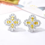 [Eternal Jewelry]LOOP EARRINGS FULL MOTIF DIAMOND 16MM - Image 4