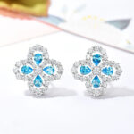 [Eternal Jewelry]LOOP EARRINGS FULL MOTIF DIAMOND 16MM - Image 6