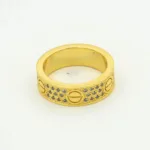 [Eternal Jewelry]LOVE RING 5.5MM DIAMONDS PAVED - Image 5